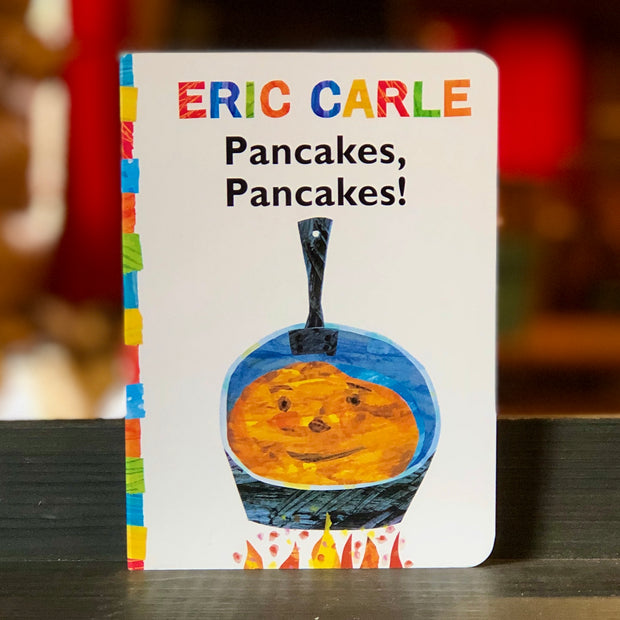 Book - Pancakes, Pancakes! by Eric Carle. From Sugar Moon Farm - A Canadian maple syrup farm located in Nova Scotia, Canada. Offering maple syrup, maple butter, maple syrup on snow and a restaurant. Put on your hiking boots and hike the Rogart Mountain trail then sit down for some fluffy pancakes made from our fluffy pancake recipe and Canadian maple syrup.